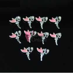 Decoratiuni 3D Metalice 025 Zana Pink 